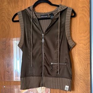 DKNY Olive Green Vest